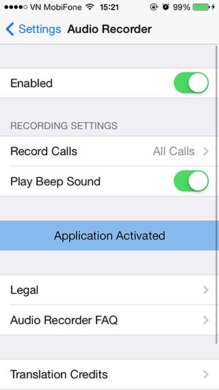Hướng dẫn cách ghi âm cuộc gọi trên iPhone 6 Lock
