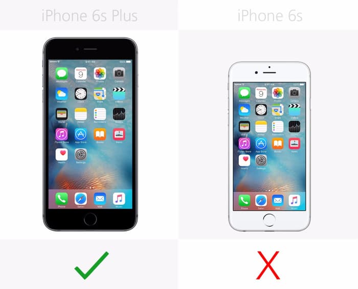 So sánh thông số kỹ thuật iPhone 6s Plus, iPhone 6s, iPhone 6 Plus, iPhone 6 và iPhone SE (Phần 2)