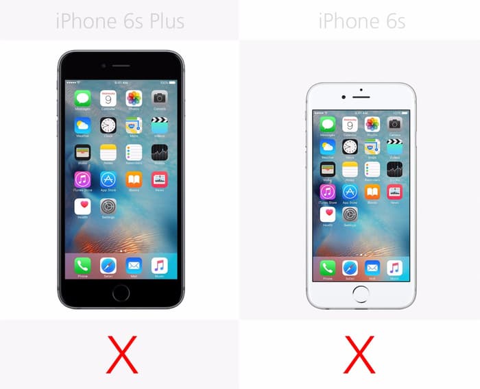 So sánh thông số kỹ thuật iPhone 6s Plus, iPhone 6s, iPhone 6 Plus, iPhone 6 và iPhone SE (Phần 2)