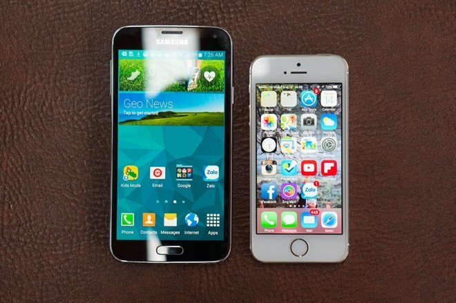 Những lý do Galaxy S5 thua xa iPhone 5s cũ