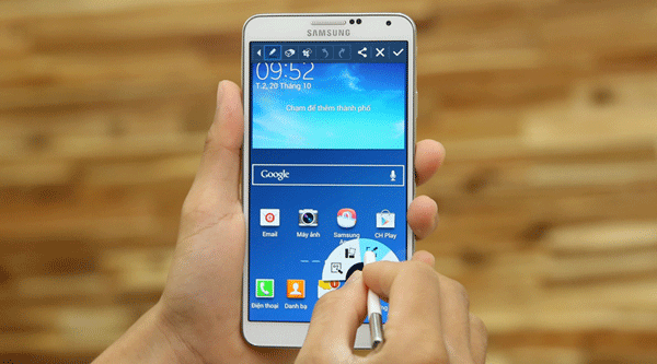 Cách sửa lỗi màn hình trên Samsung Galaxy Note 3 cũ