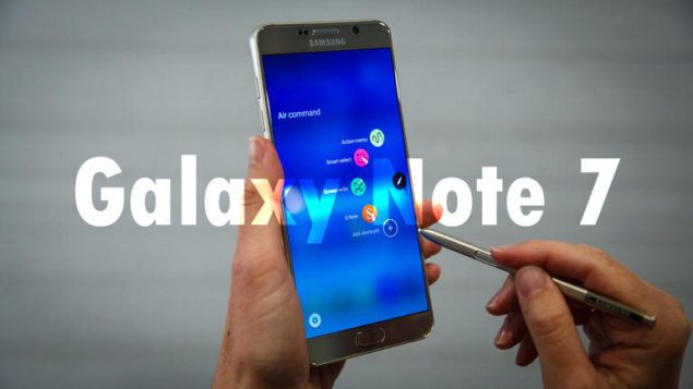 Samsung Galaxy Note 7 giá bao nhiêu?
