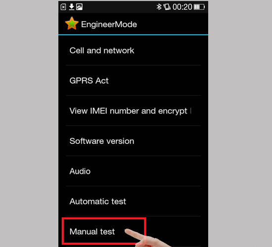 Hướng dẫn cách test điện thoại Oppo F1 bằng mã lệnh