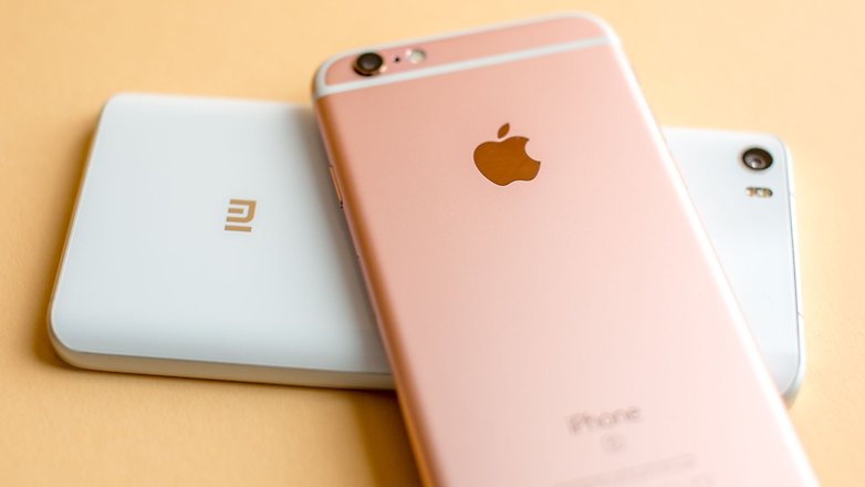 Đánh giá thiết kế Xiaomi Mi 5 vs iPhone 6s cũ