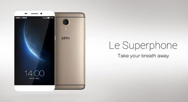 LeTV chuẩn bị ra mắt điện thoại màn hình 4K và RAM 6Gb, camera 23Mpx