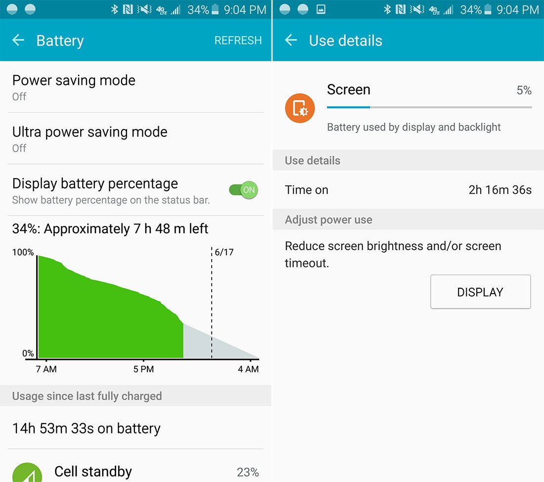 Đánh giá pin Samsung Galaxy S6 Active: Điểm cộng lớn so với S6