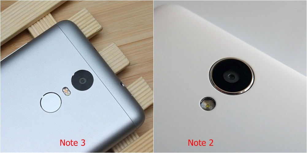 So sánh nhanh Xiaomi Redmi Note 2 và Redmi Note 3