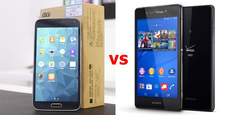 So sánh Galaxy S5 Au và Sony Z3V: kẻ thua người thắng