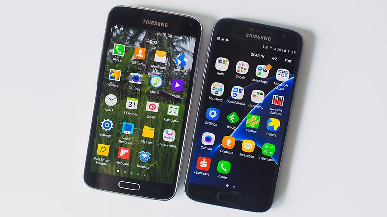 So sánh Samsung Galaxy S7 và Samsung Galaxy S5: Về thiết và hiệu năng