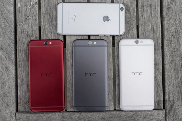 HTC One A9 đọ dáng cùng iPhone 6: Như hai giọt nước