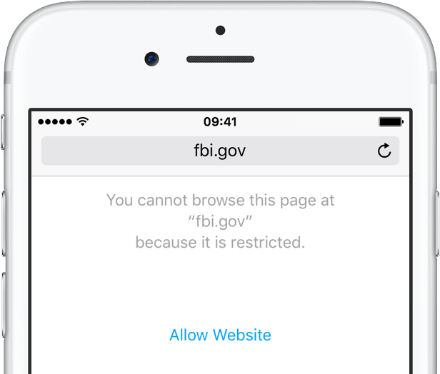 Hướng dẫn chặn một trang web trên iPhone 6 Plus cũ