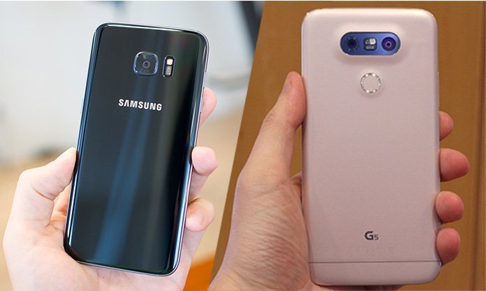 So sánh Samsung Galaxy S7 với LG G5
