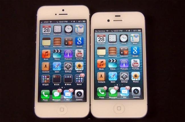 so sánh cấu hình giữa iPhone se với iPhone 4s