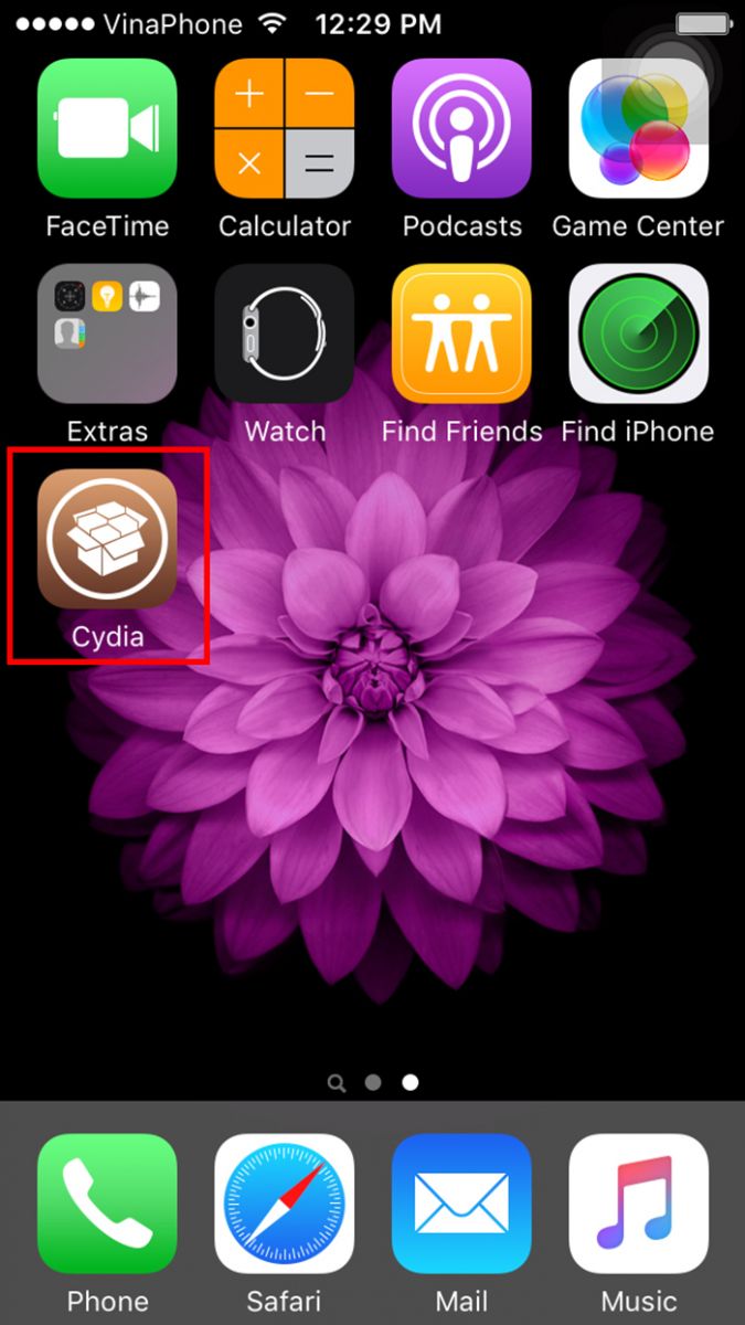 Hướng dẫn Jailbreak iOS 9 cho iphone 6 lock