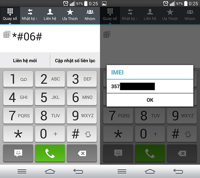 Cách check IMEI trên điện thoại Samsung Galaxy J7, J5