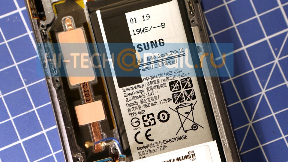 Samsung Galaxy S7 đã được lên bàn mổ khi vừa ra mắt