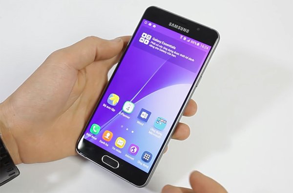 Thiết kế màn hình Samsung Galaxy A5 2016 cũ