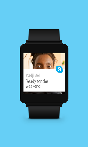 Cập nhật phiên bản Skype trên smartwatch
