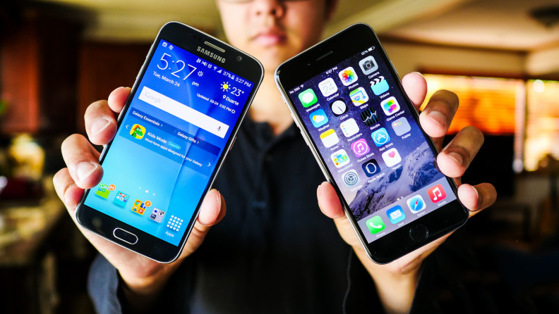 Có 6–7 triệu nên mua iPhone 6 Lock hay Samsung Galaxy S6 Mỹ ?