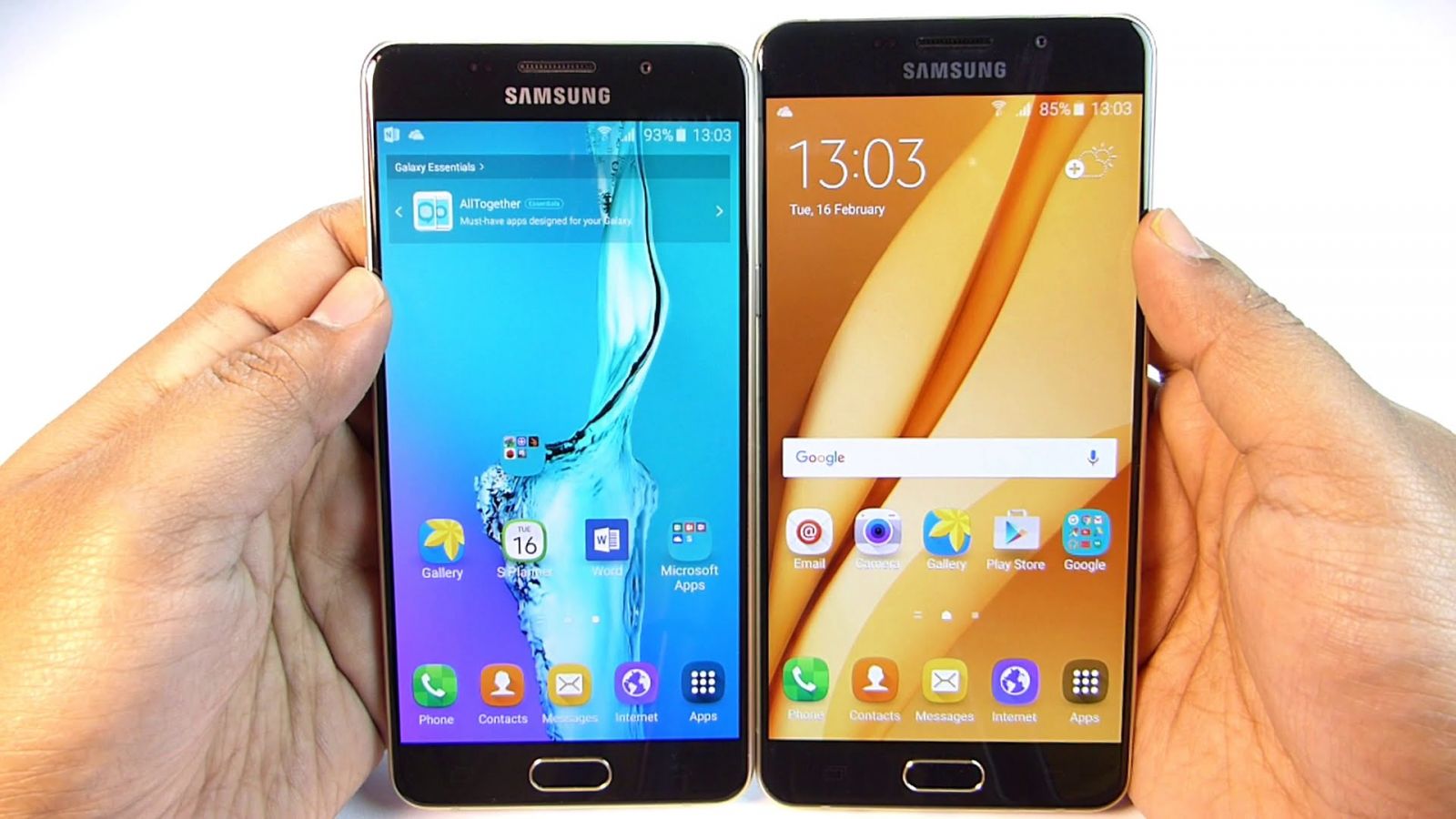So sánh nhanh Samsung Galaxy A7 mới và A7 cũ