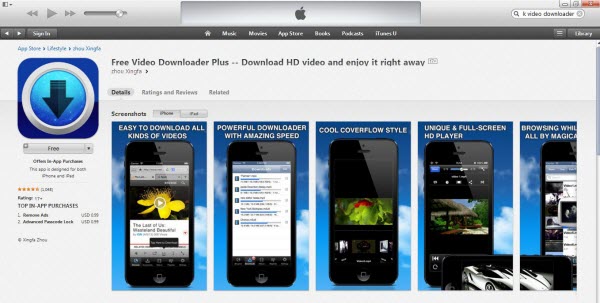 Những ứng dụng tải video về điện thoại iPhone hàng đầu hiện nay