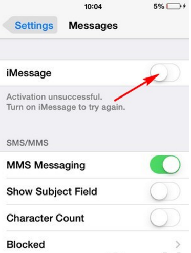 Cách hủy số thuê bao đã đăng ký với iMessage và FaceTime trên iPhone 6S Lock